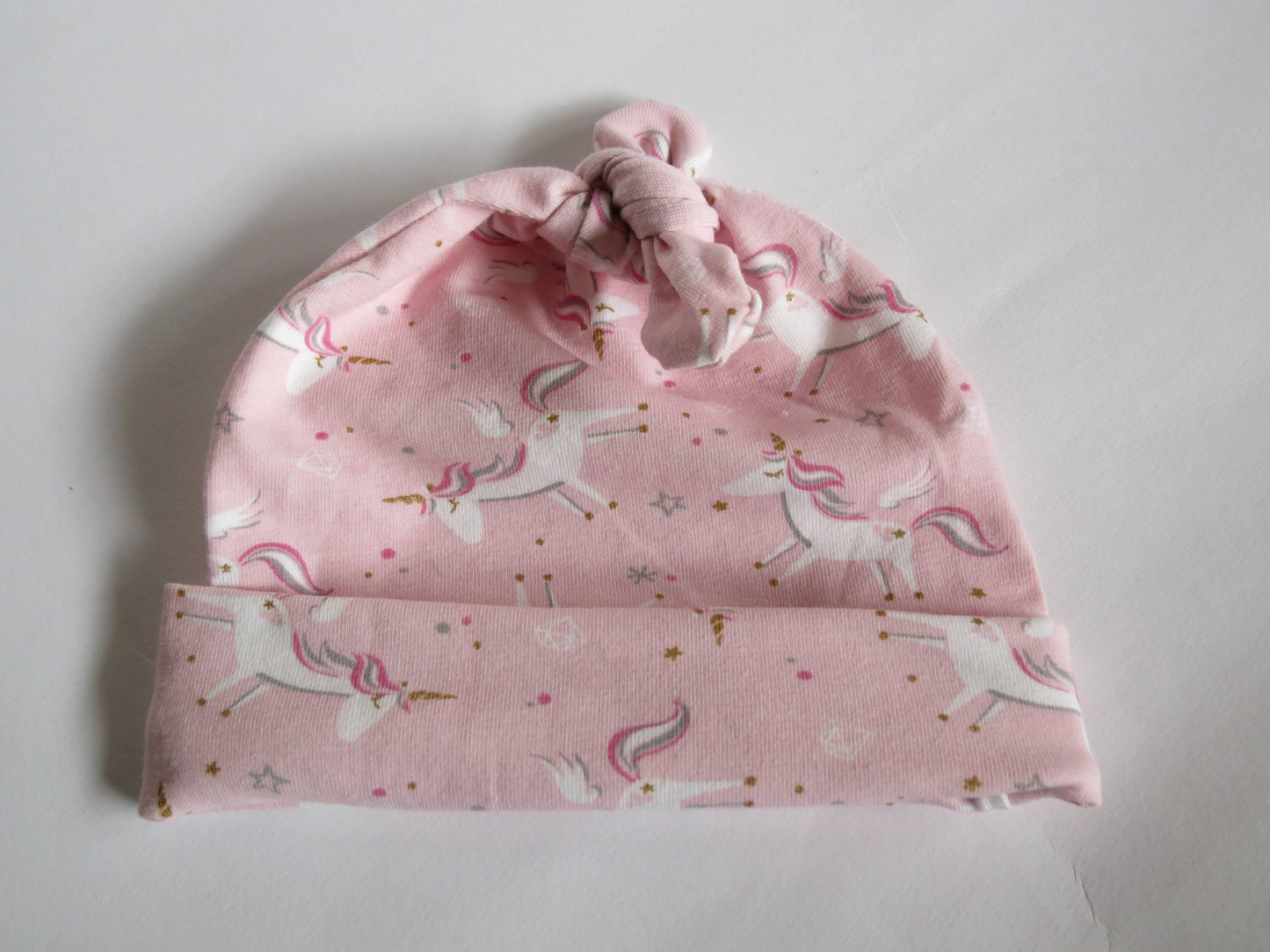 Cappellino neonato - unicorni